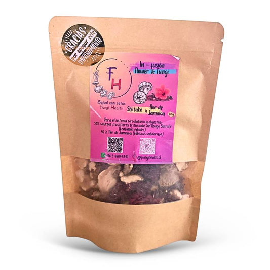 In-fusión Flower & Fungi - Shiitake y Flor de Jamaica